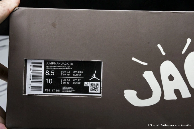Official Maikesneakers x Travis Jumpman Jack University FZ8117-101 Scott TR Red Jordan 0814
